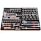 Dynamic 108Pcs 1/4 in, 3/8 in& 1/2 in Dr Socket & Attachment Set W/ Foam Tool Orgnzr D096001-FT1T - alternate 1